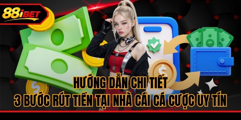 Hướng dẫn chi tiết 3 bước rút tiền tại nhà cái cá cược uy tín