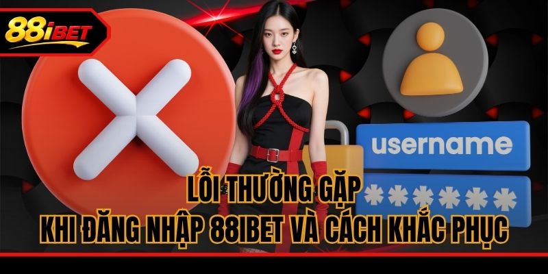 Lỗi thường gặp khi đăng nhập 88ibet và cách khắc phục