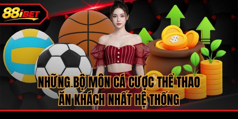 Những bộ môn cá cược thể thao ăn khách nhất hệ thống