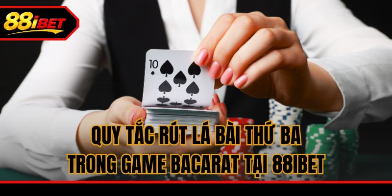 Quy tắc rút lá bài thứ ba trong game Bacarat tại 88ibet